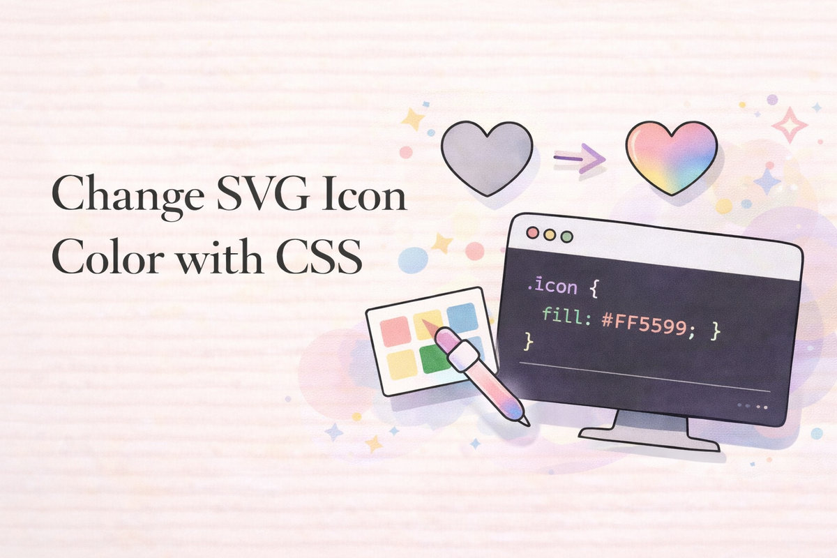 Change SVG Icon Color with CSS