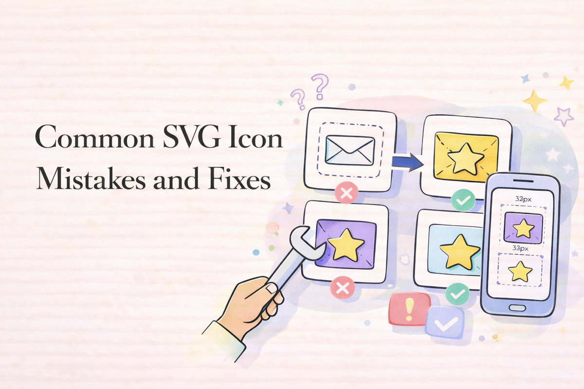 Common SVG Icon Mistakes and Fixes